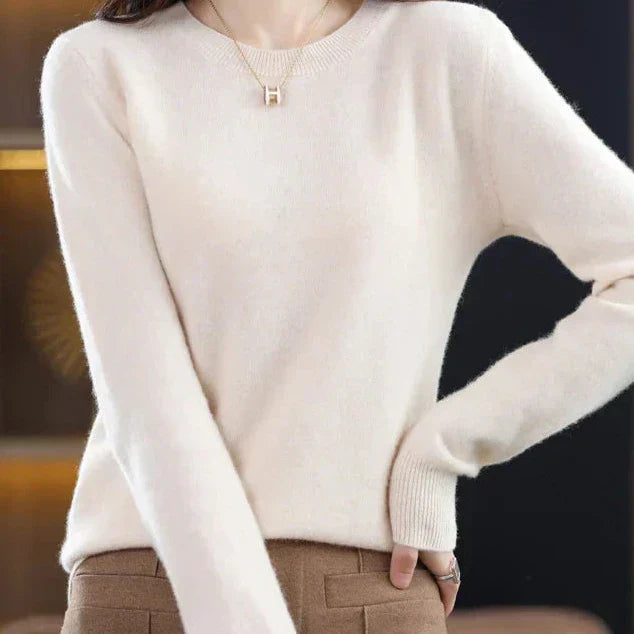 Marie | Fine round neck sweater